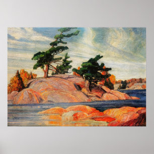 ISLAND GEORGIAN BAY POSTER