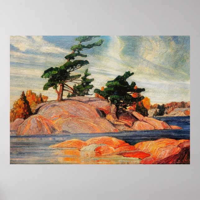 ISLAND GEORGIAN BAY POSTER (Framsidan)