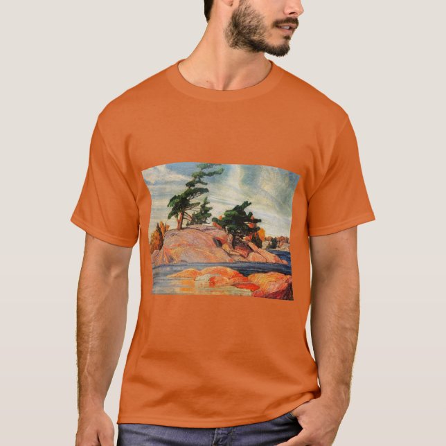 ISLAND GEORGIAN BAY T SHIRT (Framsida)