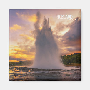 Island Geyser Magnet