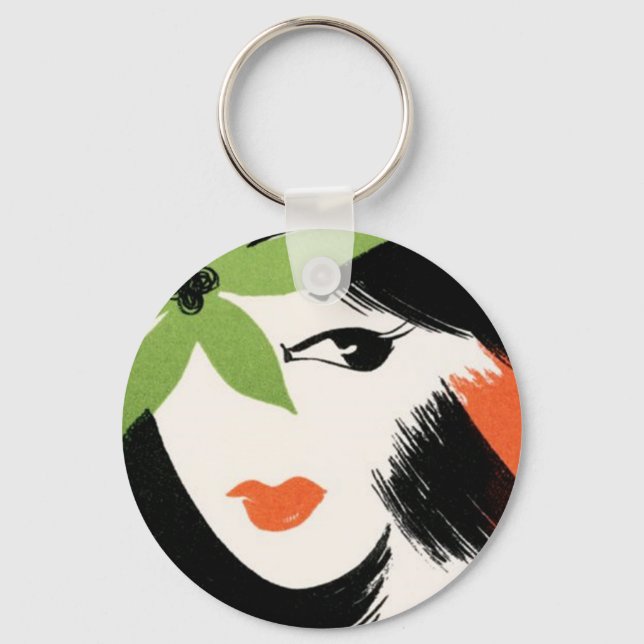 Island Girl Keychain Nyckelring (Framsida)