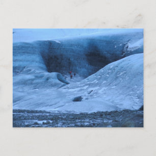 Island glaciär vykort