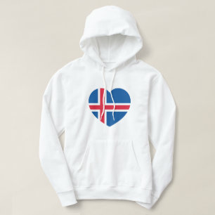 Island Heart Flagga Hoodie