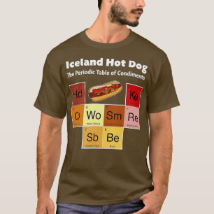 Island Hett Hund Viking Cuisine Reykjavik Remoulad T Shirt