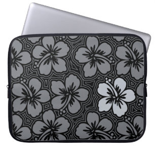 Island Hibiscus Hawaiian Neoprene Wetdräe Laptop Sleeve