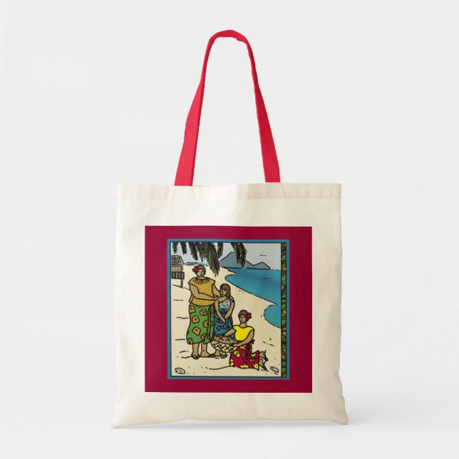 Island Hopper Tote Tygkasse (Framsidan)