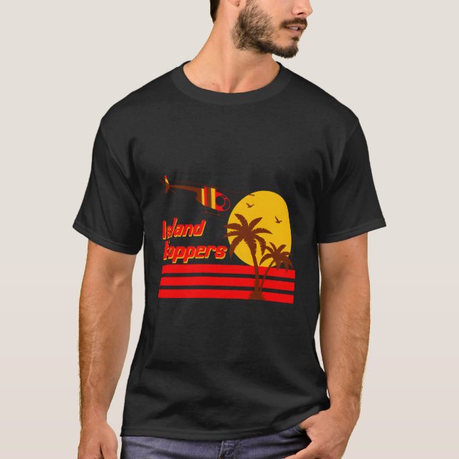Island Hoppers 80'S Tv T Shirt (Framsida)