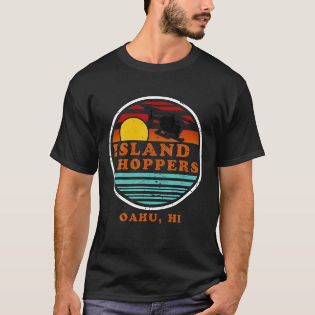 Island Hoppers Classic 80'S TV T Shirt (Framsida)