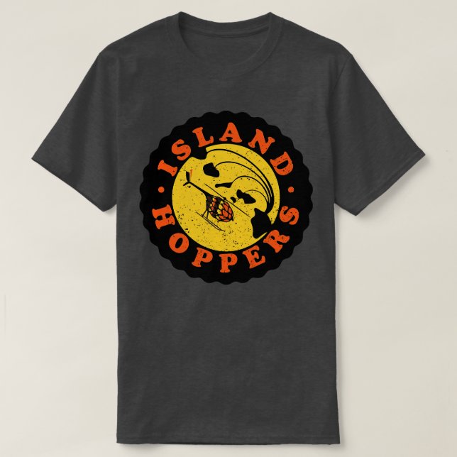 Island Hoppers T Shirt (Design framsida)