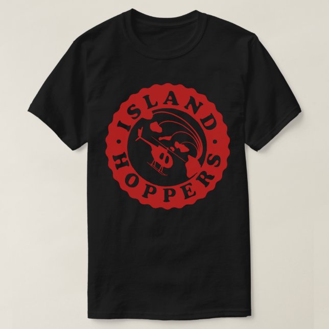 Island Hoppers T Shirt (Design framsida)