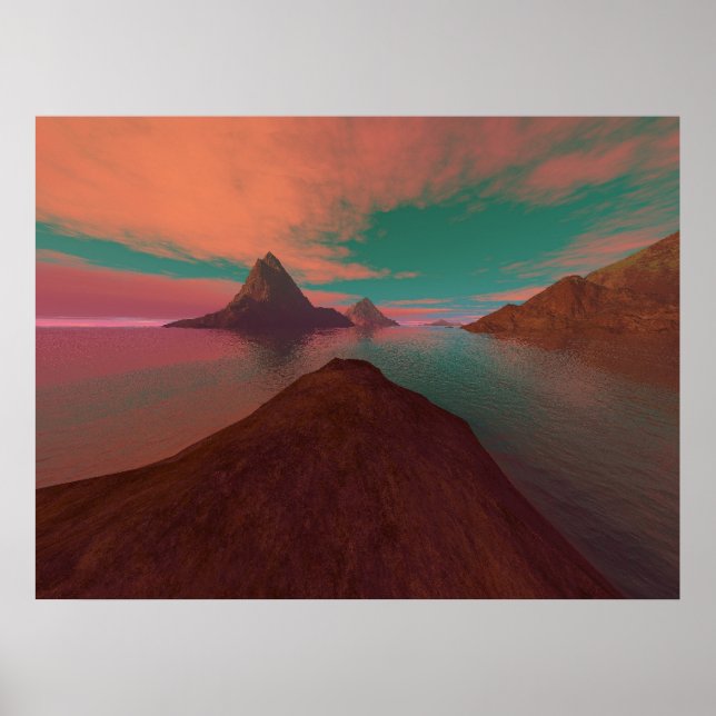 Island Hopping Poster (Framsidan)