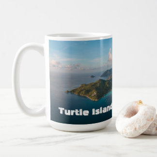 Island Horizons – Solnedgång över Turtle Island-mu Kaffemugg