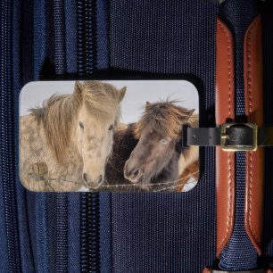 Island Horses Bagagebricka