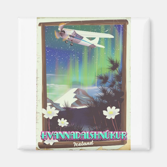 island Hvannadalshnúkur Magnet (Framsidan)
