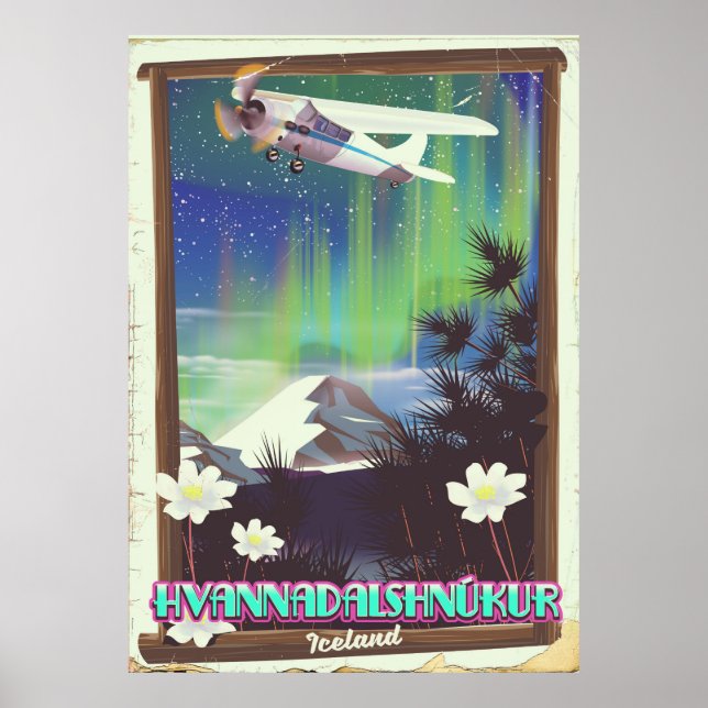 island Hvannadalshnúkur Poster (Framsidan)