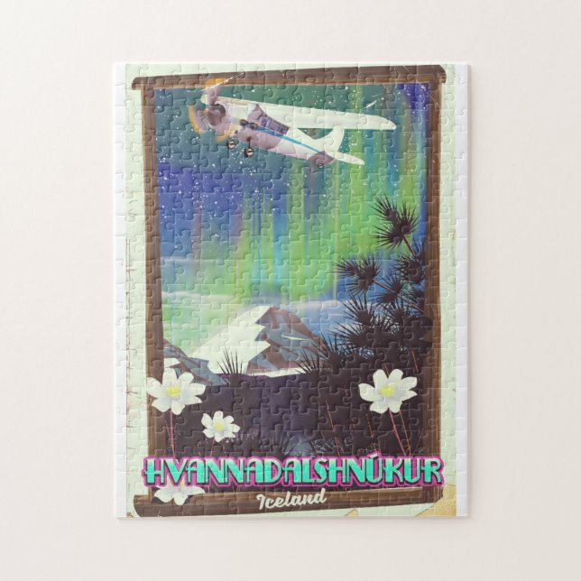 island Hvannadalshnúkur Pussel (Vertikal)