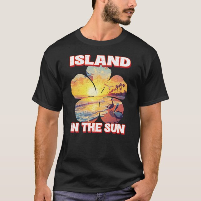 Island In The Sun T Shirt (Framsida)