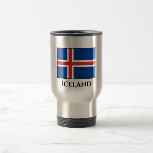Island (isländska) Flagga Resemugg