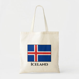 Island (isländska) Flagga Tygkasse
