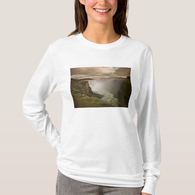 Island, Jokulsargljufur nationalpark. T-shirt (Framsida)