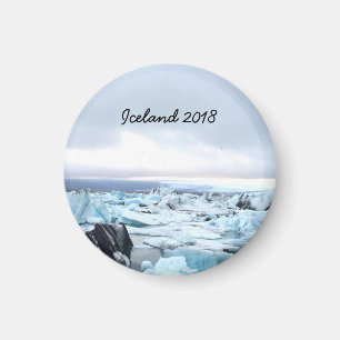 Island - Jokulsarlon glaciärlagun Magnet