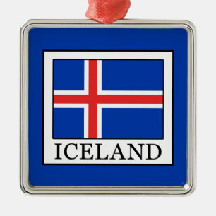 Island Julgransprydnad Metall