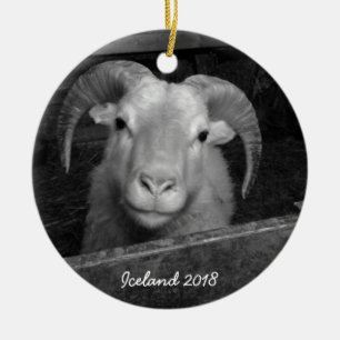 Island - julprydnad julgransprydnad keramik