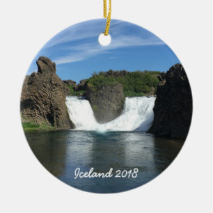 Island - julprydnad julgransprydnad keramik