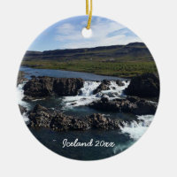 Island - keramisk prydnad