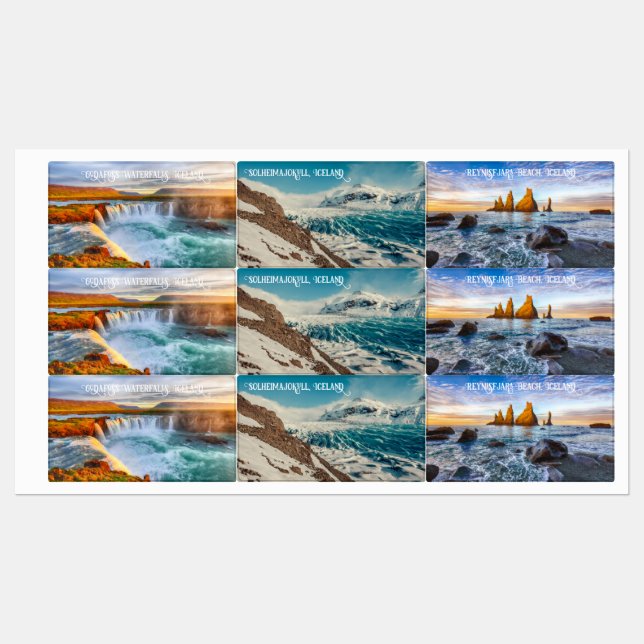 Island Klistermärke (Ark)