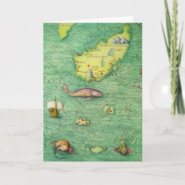 Island Kort (Framsida)