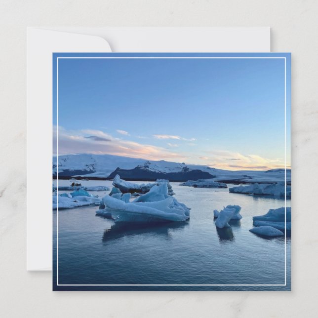 Island - kort (Framsida)