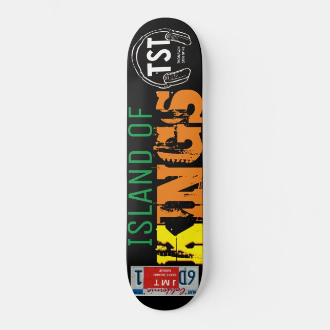 ISLAND KUNG SKATEBOARD /JMT USA Skateboard (Framsida)