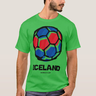 Island Land Flagga T Shirt