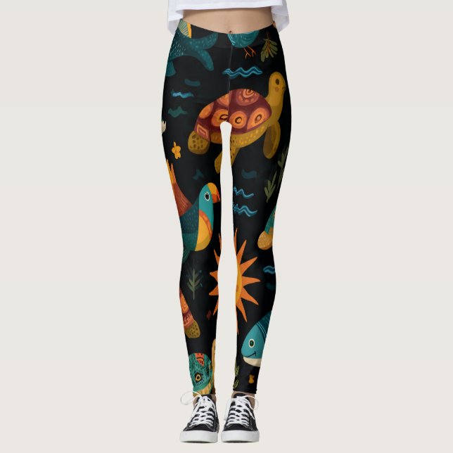 Island Life Leggings Gift (Framsida)