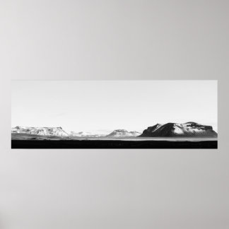 Island liggande poster
