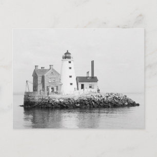 Island Lighthouse, 1896 Vykort