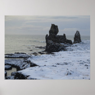 Island Londrangar Poster