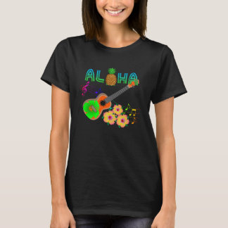 Island Music Ukulele Hawaii Aloha T Shirt