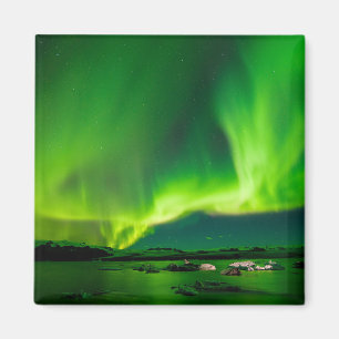 Island Norra Ljus Magnet