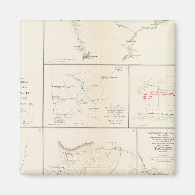 Island nr 10, New Madrid Magnet (Framsidan)