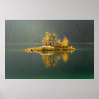 ISLAND, OMKRING AV VATTEN POSTER