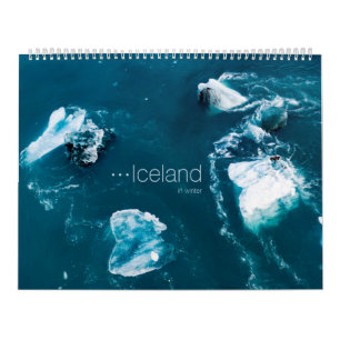 Island på vinter kalender
