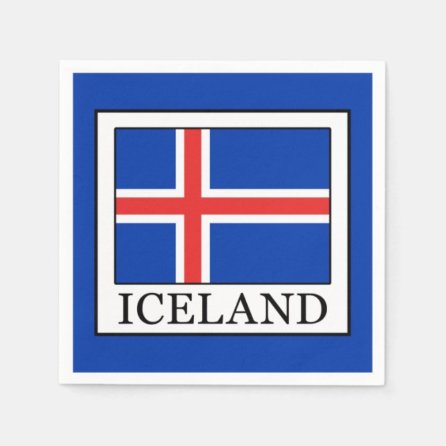 Island Pappersservett (Framsidan)