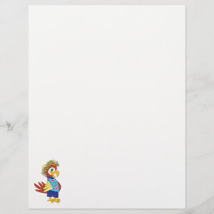 "Island Parrot" Personlig Letterhead Brevhuvud