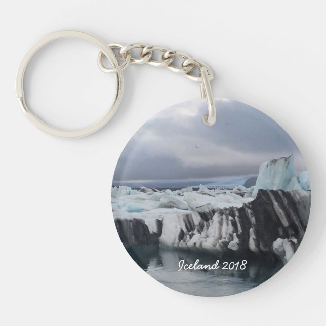 Island - personligkeychain (Framsidan)