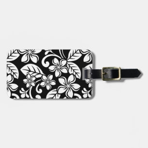 ISLAND PLUMERIA (BLACK) BAGAGEBRICKA