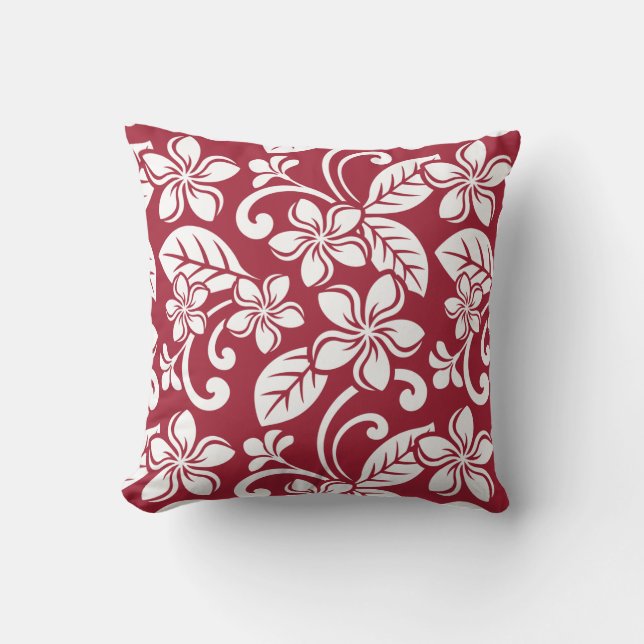 ISLAND PLUMERIA (CARDINAL RED) KUDDE (Framsida)