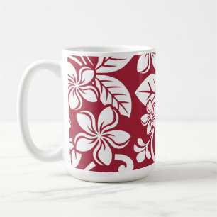 ISLAND PLUMERIA (CARDINAL RED) Mugg
