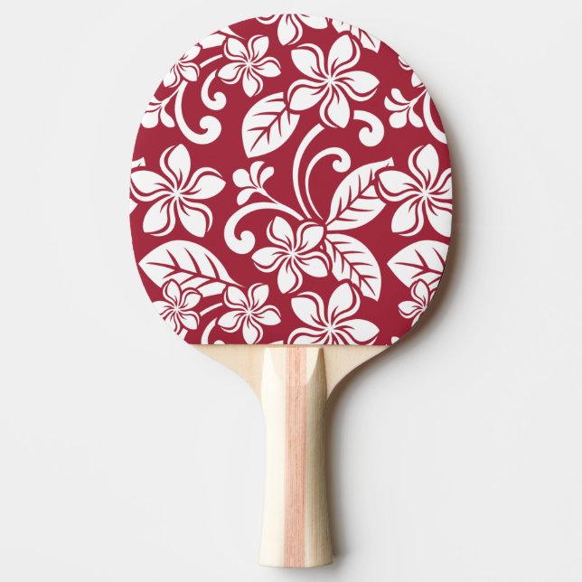 ISLAND PLUMERIA (CARDINAL RED) PINGISRACKET (Framsidan)